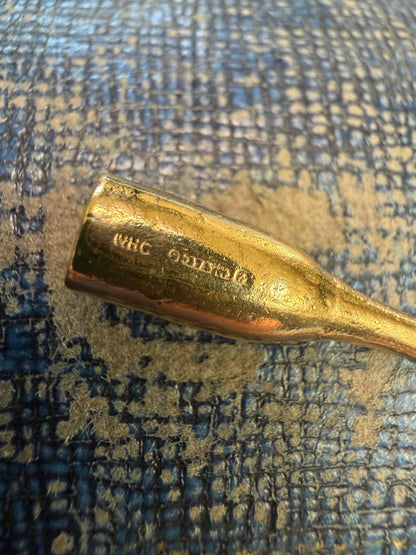 Champagne bottle ( moet) lovely writing on the front - .80 g
